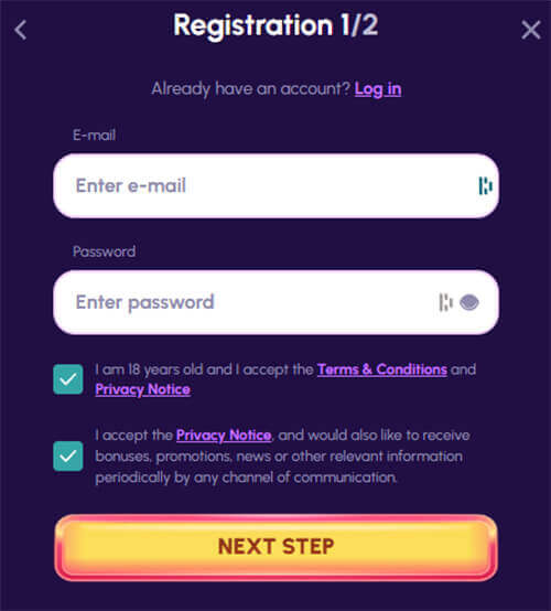 Register NovaJackpot 2