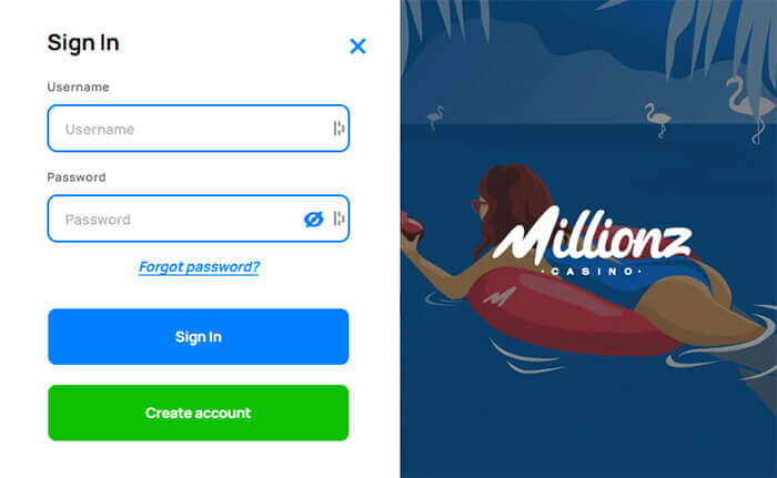 Sign Up Millionz