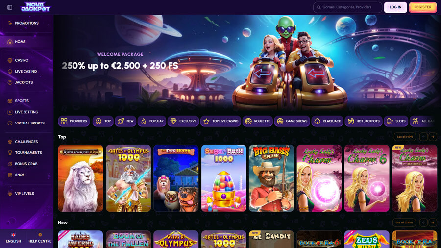 Home Nova Jackpot Casino
